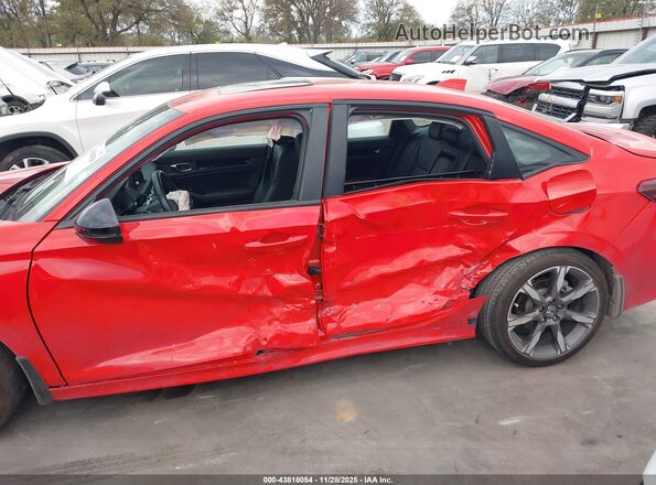 2HGFE4F81SH300243 2025 HONDA CIVIC HYBRID Red 