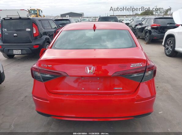 2HGFE4F81SH300243 2025 HONDA CIVIC HYBRID Red 