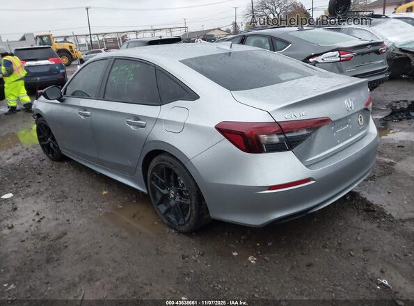 2HGFE4F82SH341951 2025 HONDA CIVIC HYBRID Gray Հետևի ձախ