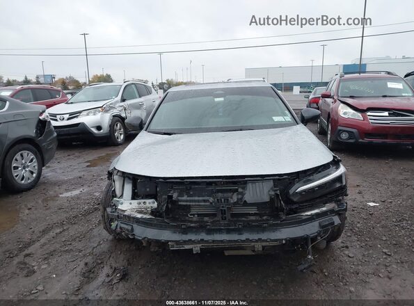 2HGFE4F82SH341951 2025 HONDA CIVIC HYBRID Gray Սարքավորումների վահանակի տեսք