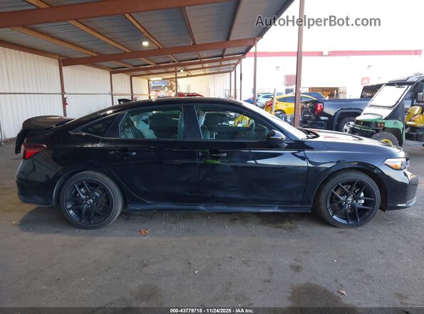 2HGFE4F82SH348835 2025 HONDA CIVIC HYBRID Black Rear interior view