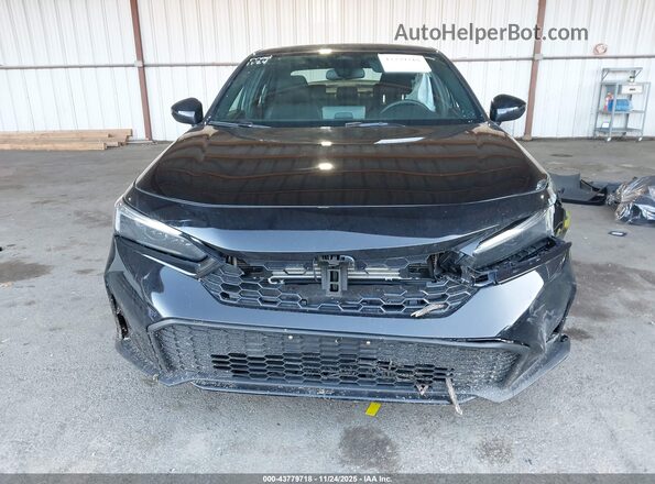 2HGFE4F82SH348835 2025 HONDA CIVIC HYBRID Black Instrument cluster view