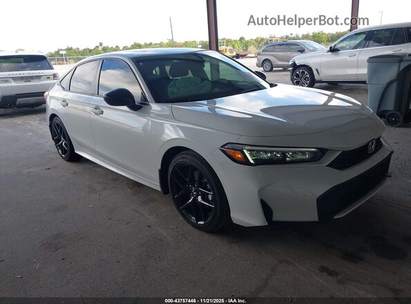 2HGFE4F84TH318348 2026 HONDA CIVIC White Przód prawy