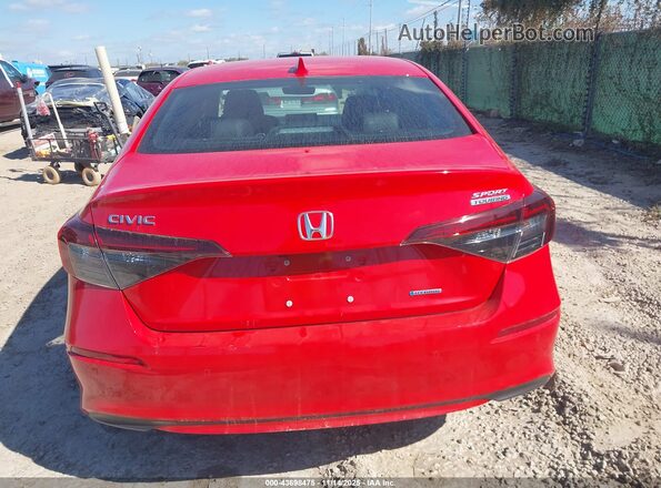 2HGFE4F85SH332452 2025 HONDA CIVIC HYBRID Красный 