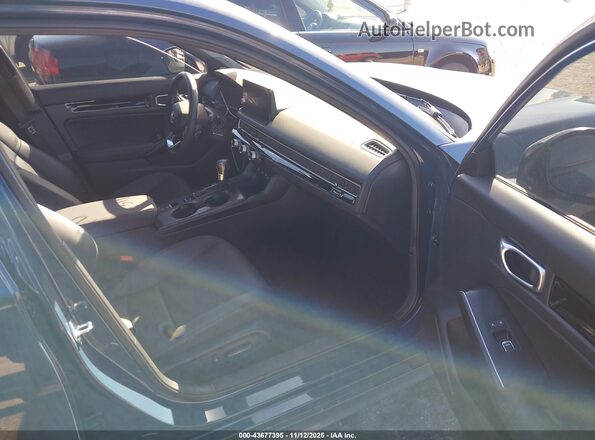 2HGFE4F85SH341703 2025 HONDA CIVIC HYBRID Navy Widok wnętrza z przodu