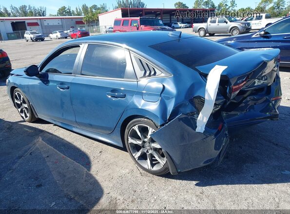 2HGFE4F85SH341703 2025 HONDA CIVIC HYBRID Navy Tył lewy