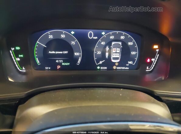 2HGFE4F85TH304250 2026 HONDA CIVIC HYBRID Dark Blue Вид задніх сидінь