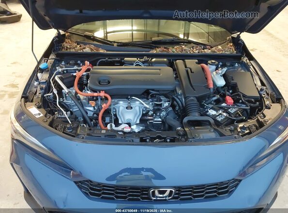 2HGFE4F85TH304250 2026 HONDA CIVIC HYBRID Dark Blue Вид ззаду