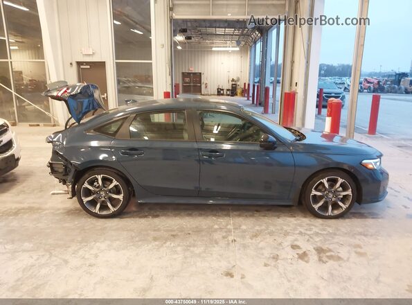 2HGFE4F85TH304250 2026 HONDA CIVIC HYBRID Dark Blue Панорамний вид салону 360°