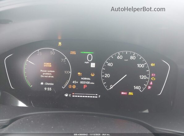 2HGFE4F86TH311904 2026 HONDA CIVIC HYBRID White უკანა სავარძლების ხედი