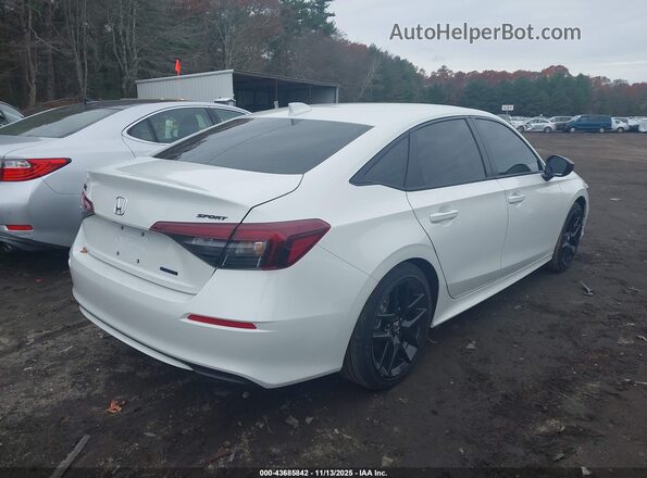2HGFE4F86TH311904 2026 HONDA CIVIC HYBRID White უკანა მარჯვენა