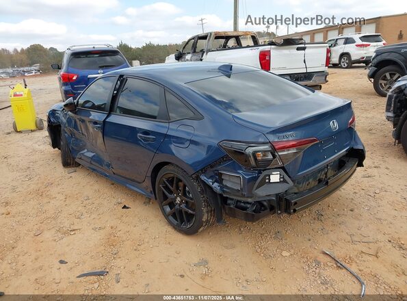 2HGFE4F88TH303772 2026 HONDA CIVIC HYBRID Navy Задняя левая четверть