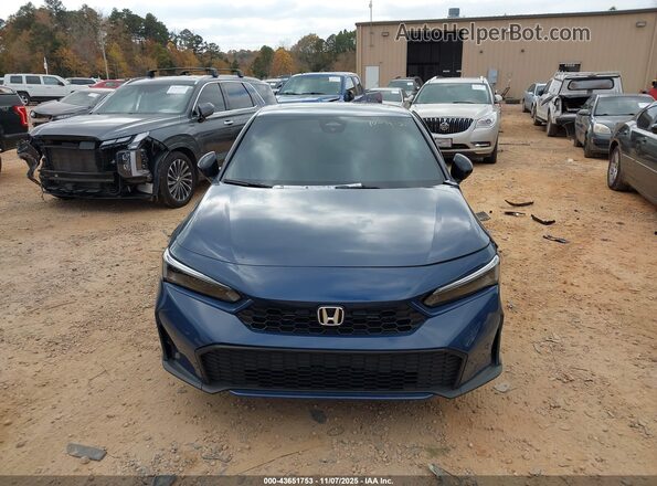 2HGFE4F88TH303772 2026 HONDA CIVIC HYBRID Navy Вид задней части салона