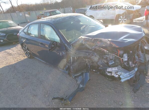 2HGFE4F89TH305871 2026 HONDA CIVIC HYBRID Синий Передняя правая четверть