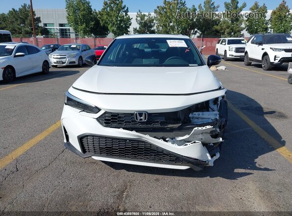 2HGFE4F8XTH311632 2026 HONDA CIVIC HYBRID Белый Вид задней части салона