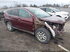 2016 Honda Cr-v Ex Burgundy vin: 2HKRM4H50GH723265