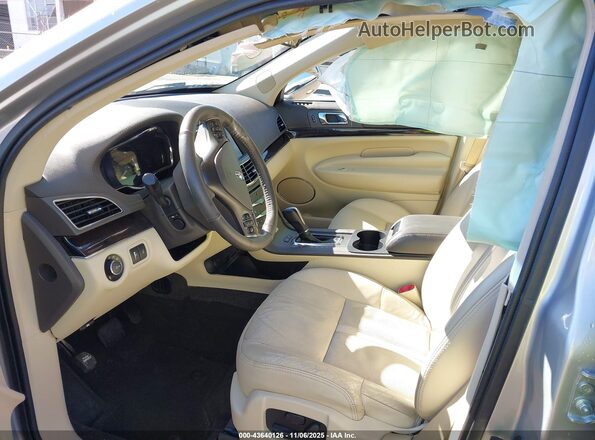 2LMHJ5AT0KBL01911 2019 LINCOLN MKT Серебряный Вид салона спереди