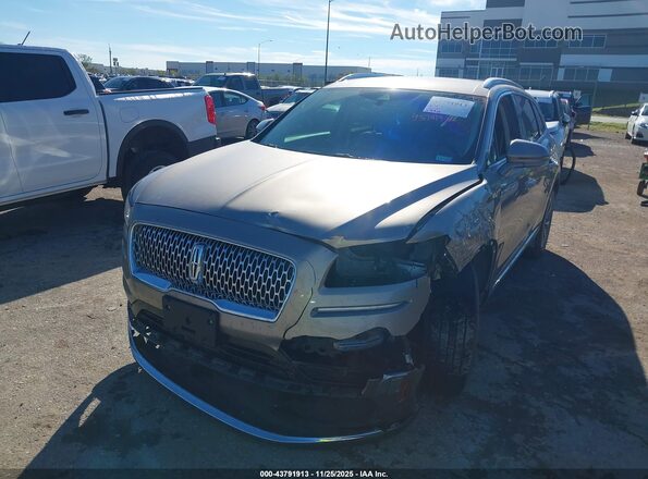 2LMPJ6J90MBL14022 2021 LINCOLN NAUTILUS Brown Передня ліва чверть
