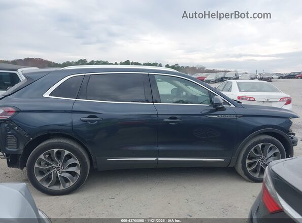 2LMPJ6K90NBL05174 2022 LINCOLN NAUTILUS Black Widok wnętrza z tyłu
