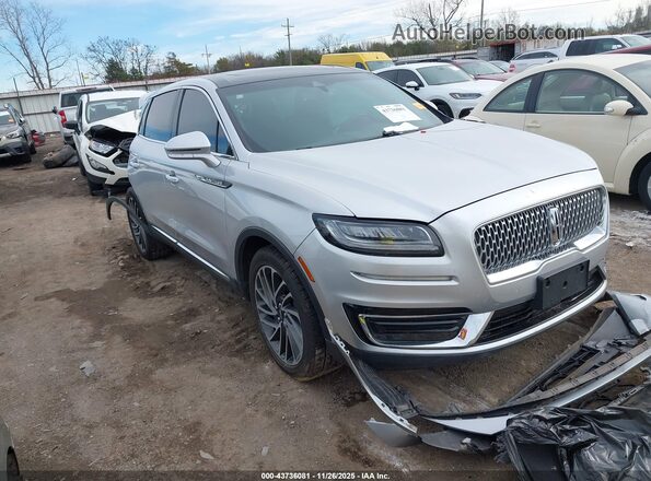 2LMPJ6L97KBL46055 2019 LINCOLN NAUTILUS Серый Передняя правая четверть