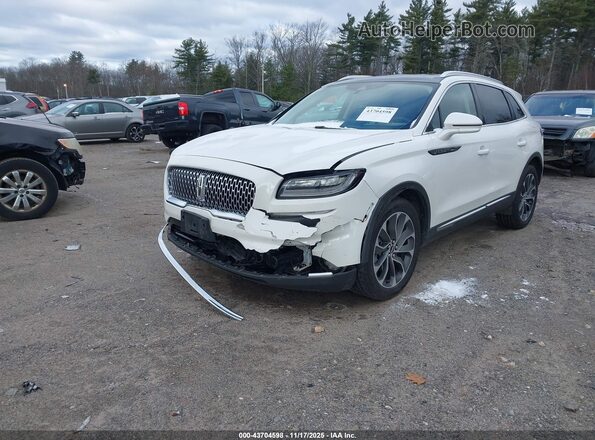 2LMPJ8K90MBL16170 2021 LINCOLN NAUTILUS White Передня ліва чверть