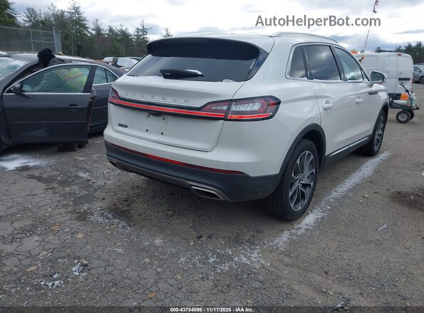 2LMPJ8K90MBL16170 2021 LINCOLN NAUTILUS White Задня права чверть