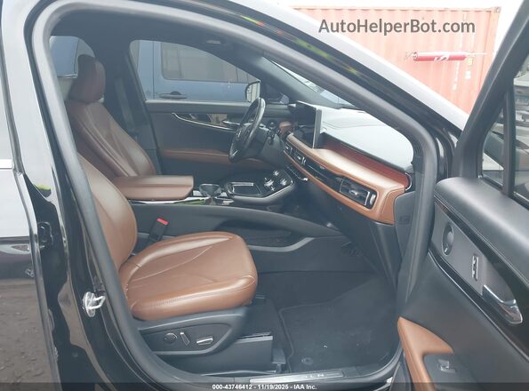 2LMPJ8K9XMBL13728 2021 LINCOLN NAUTILUS Black Widok wnętrza z przodu