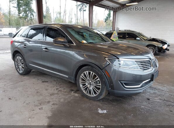 2LMPJ8LR6JBL37552 2018 LINCOLN MKX Серый Передняя правая четверть