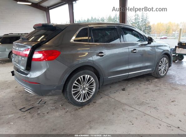 2LMPJ8LR6JBL37552 2018 LINCOLN MKX Серый Задняя правая четверть