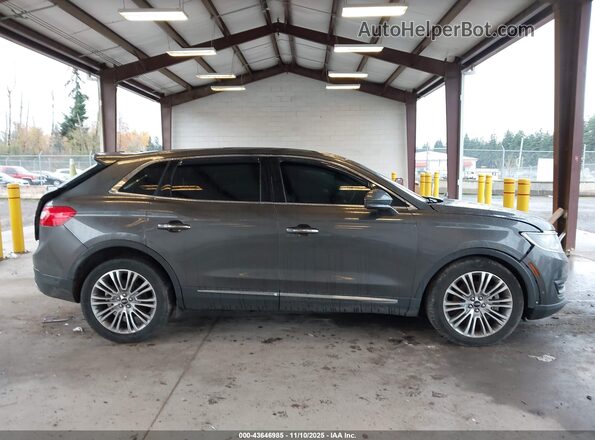 2LMPJ8LR6JBL37552 2018 LINCOLN MKX Серый Вид задней части салона