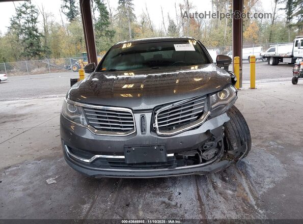 2LMPJ8LR6JBL37552 2018 LINCOLN MKX Серый Вид щитка приборов