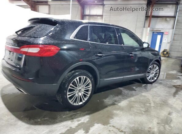 2LMPJ8LR9JBL12614 2018 LINCOLN MKX Черный Задняя правая четверть