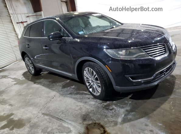 2LMPJ8LR9JBL12614 2018 LINCOLN MKX Черный Передняя правая четверть