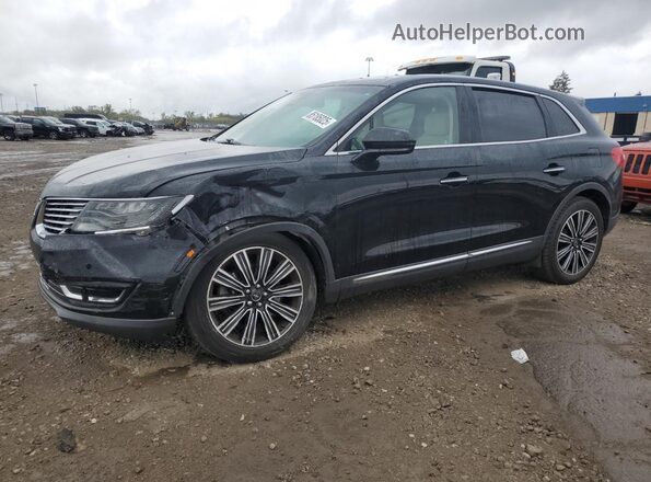 2LMPJ9JP2JBL26068 2018 LINCOLN MKX Black Przód lewy