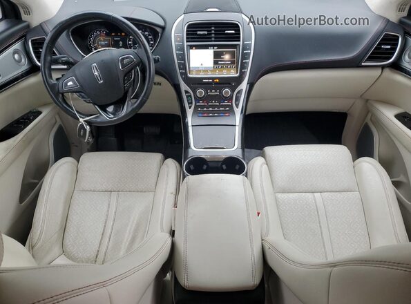 2LMPJ9JP2JBL26068 2018 LINCOLN MKX Black Widok deski rozdzielczej