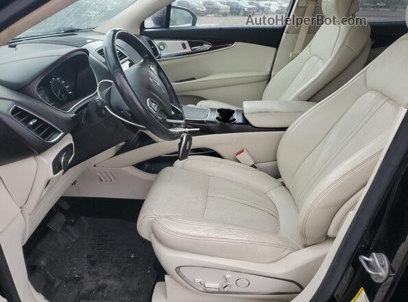 2LMPJ9JP2JBL26068 2018 LINCOLN MKX Black Widok wnętrza z przodu