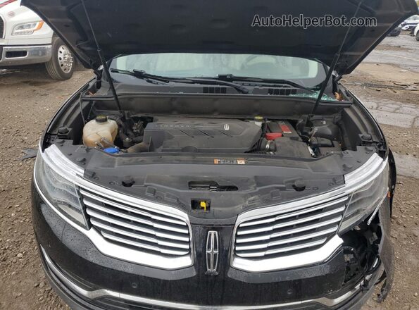 2LMPJ9JP2JBL26068 2018 LINCOLN MKX Black Widok wnętrza z tyłu