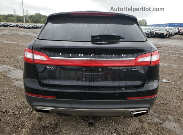 2LMPJ9JP2JBL26068 2018 LINCOLN MKX Black Widok z tyłu