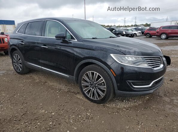 2LMPJ9JP2JBL26068 2018 LINCOLN MKX Black Przód prawy