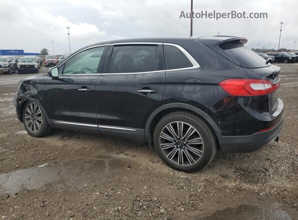 2LMPJ9JP2JBL26068 2018 LINCOLN MKX Black Tył lewy