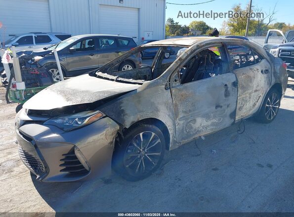 2T1BURHE4JC022124 2018 TOYOTA LL Коричневый Передняя левая четверть