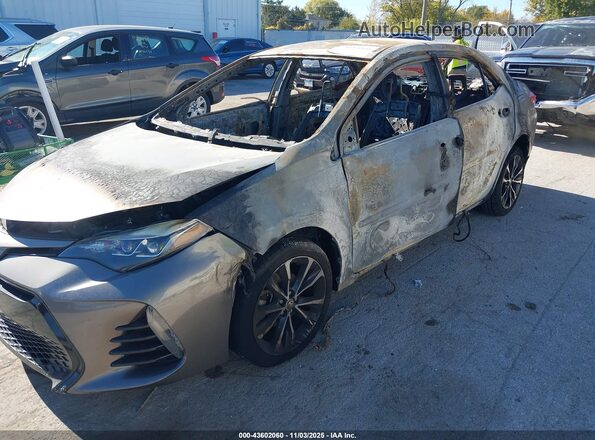 2T1BURHE4JC022124 2018 TOYOTA LL Коричневый Вид спереди