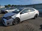 2018 Toyota Corolla L Silver vin: 2T1BURHE4JC033656