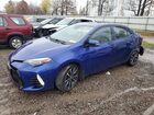 2019 Toyota Corolla L Blue vin: 2T1BURHE6KC126826