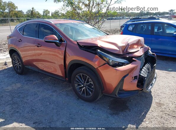 2T2ADCAZ4SC026581 2025 LEXUS NX 250 Orange Przód prawy