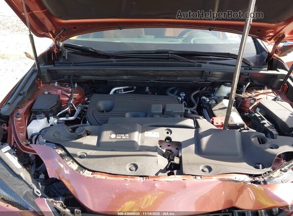 2T2ADCAZ4SC026581 2025 LEXUS NX 250 Orange Widok z tyłu
