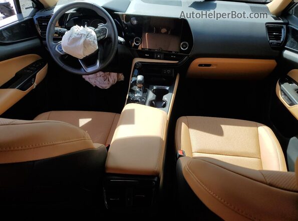 2T2ADCAZ8SC022548 2025 LEXUS NX Tan წინა პანელის ხედი