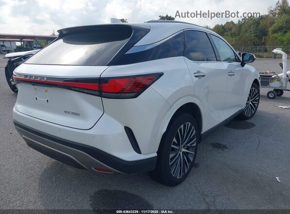 2T2BAMBA0SC058049 2025 LEXUS RX 350 White Հետևի աջ