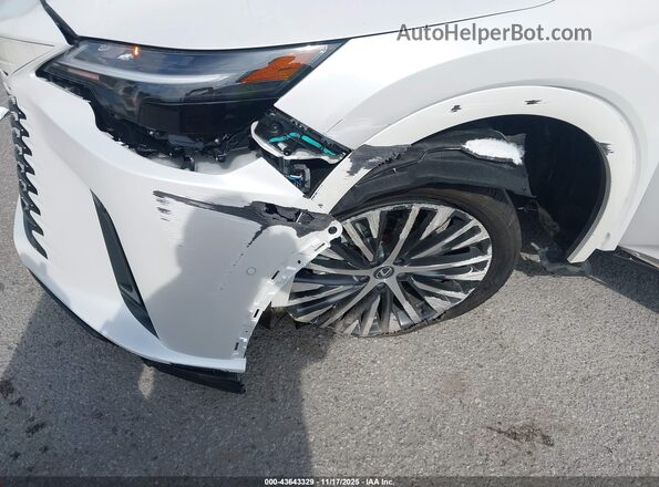 2T2BAMBA0SC058049 2025 LEXUS RX 350 White Դիմացի տեսք