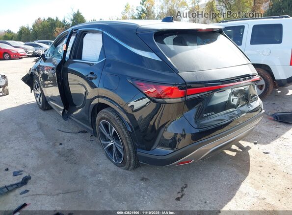 2T2BAMBA4SC056563 2025 LEXUS RX 350 Black Trasero izquierdo